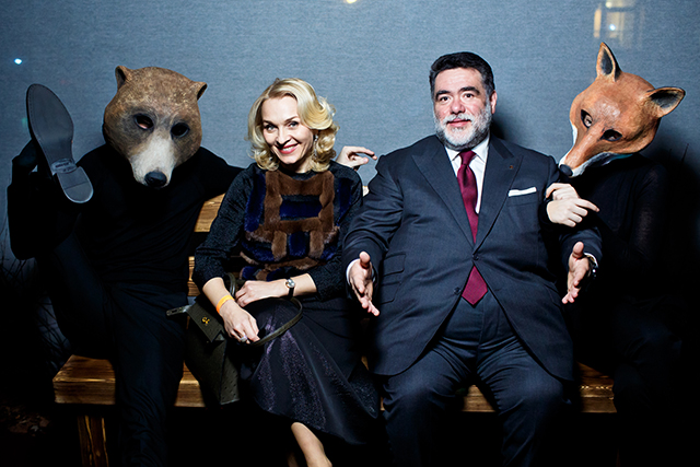 Екатерина Моисеева и Михаил Куснирович Гости открытия нового бутика Hermès (фото 6)