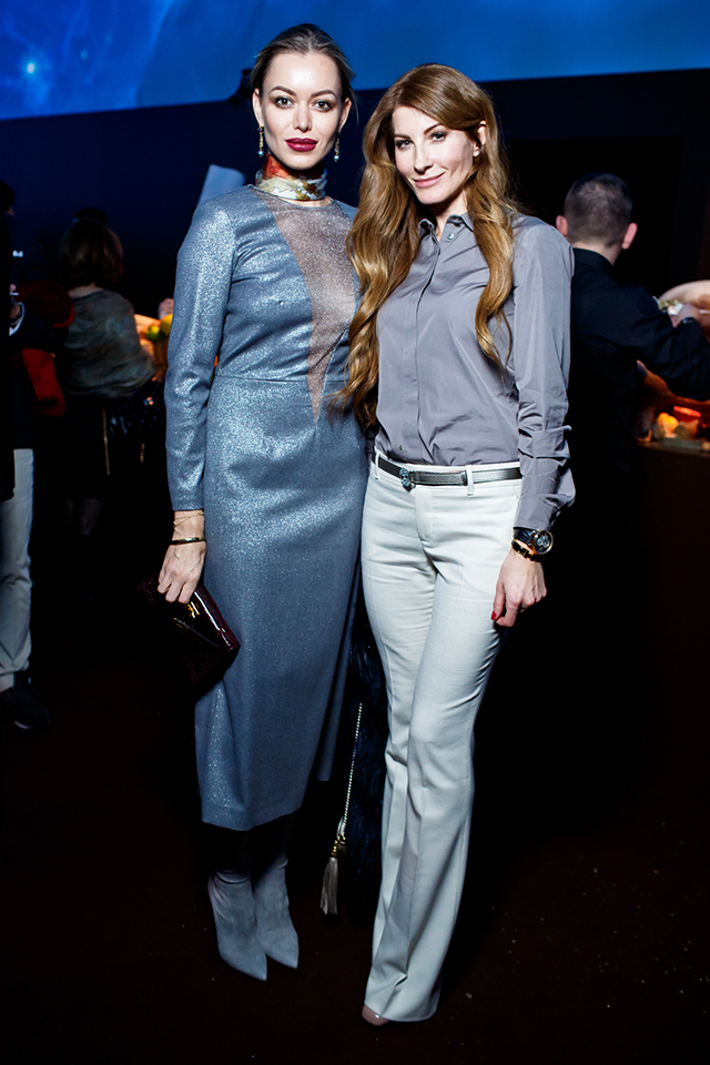 Анастасия Романцова и Ольга Цыпкина Гости открытия нового бутика Hermès (фото 8)