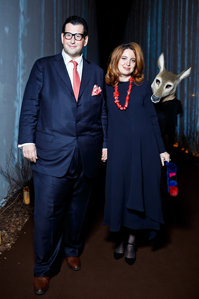 Ян Яновский и Елена Фейгин Гости открытия нового бутика Hermès (фото 35)