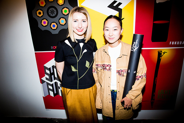 Ольга Пысина и Евгения Ким Открытие "Азиатских дней" в универмаге "Цветной" (фото 8)