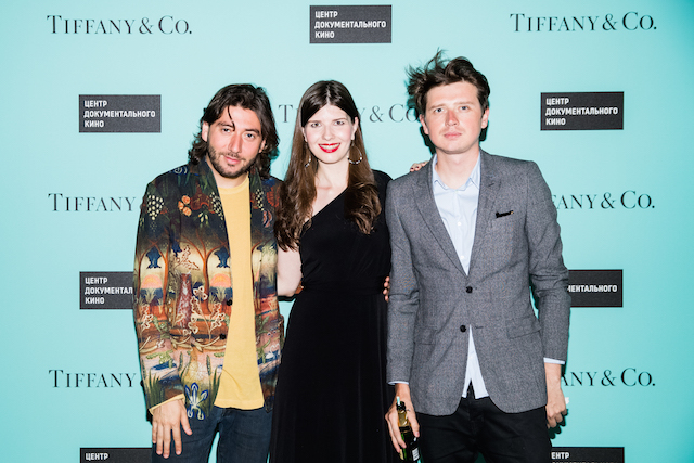 Михаил Друян, Надежда Назарбаева и Денис Катаев Премьера фильма "Без ума от Tiffany" (фото 9)