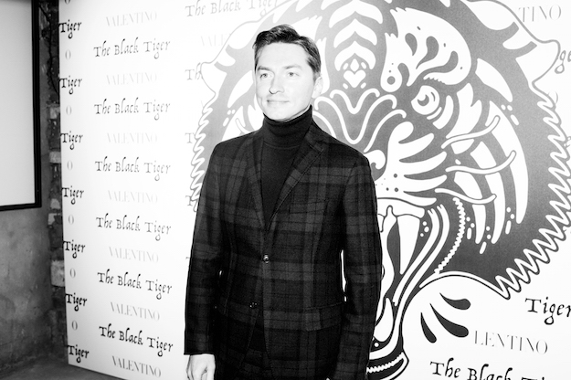 Вечеринка Valentino The Black Tiger с Пьерпаоло Пиччоли (фото 29)