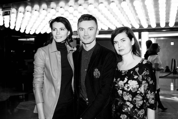 Анна Брострем, Евгений Заболотный и Елена Зайцева Премьера фильма «Бал» (фото 8)