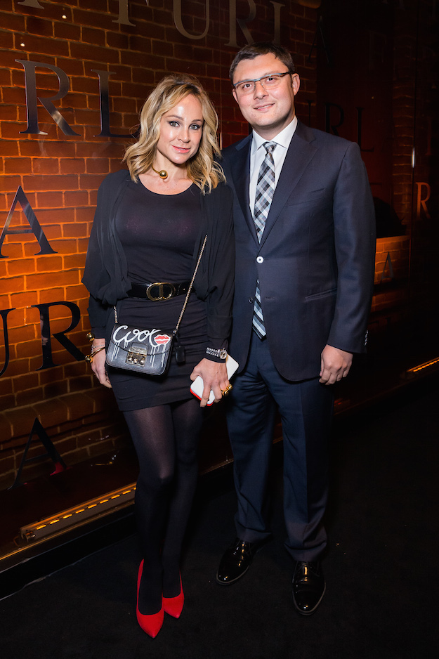 Кира Сакарелло и Василий Церетели Гала-ужин Furla на Красной площади (фото 19)