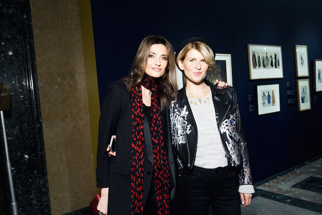 Снежана Георгиева и Полина Киценко Открытие выставки Льва Бакста в Пушкинском музее (фото 6)