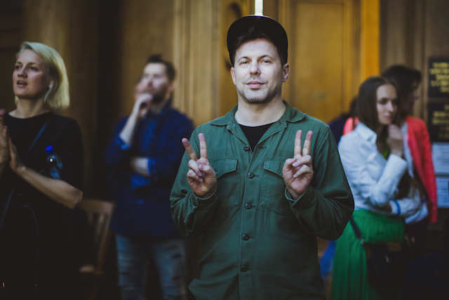 Игорь Вдовин Игорь Вдовин, Денис Симачев и Алена Долецкая на третьем концерте SOUND UP (фото 1)