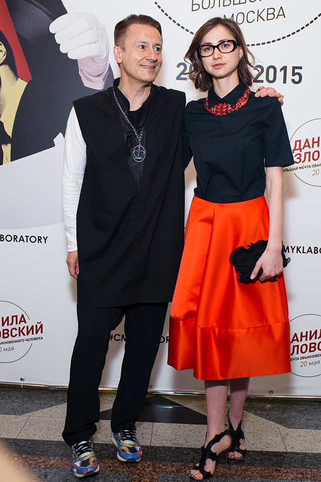 Олег Меньшиков и Анастасия Чернова Сольный концерт Данилы Козловского в Большом театре (фото 12)