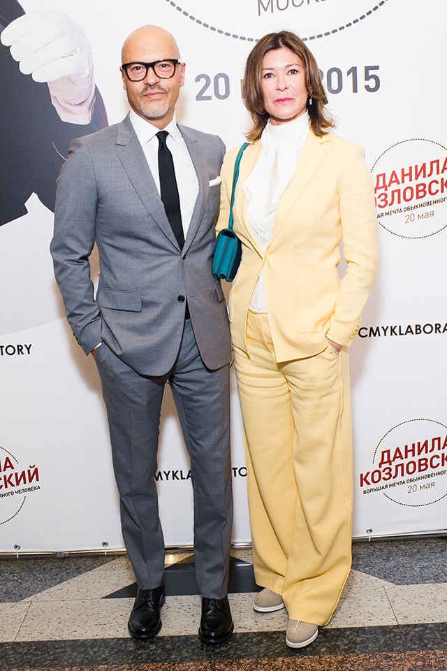 Федор Бондарчук и Ольга Слуцкер Сольный концерт Данилы Козловского в Большом театре (фото 2)