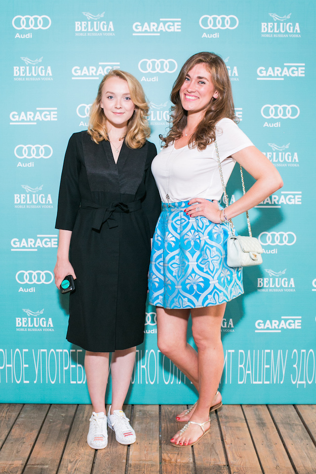 Алена Соловьева и Дарья Котова Закрытие временного павильона "Гаража" от Шигеру Бана (фото 7)