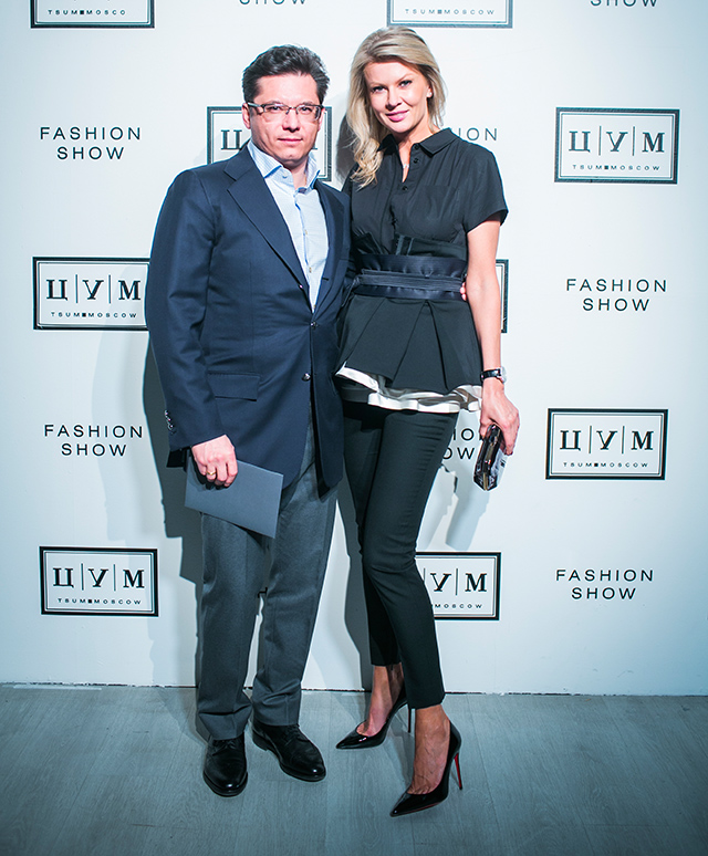 Антон и Виктория Борисевич Гости ЦУМ Fashion Show (фото 7)