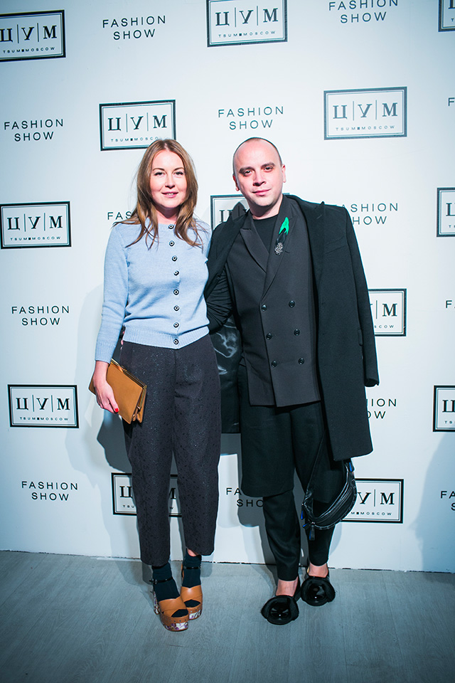 Юлия Рубан и Иван Афанасьев Гости ЦУМ Fashion Show (фото 12)