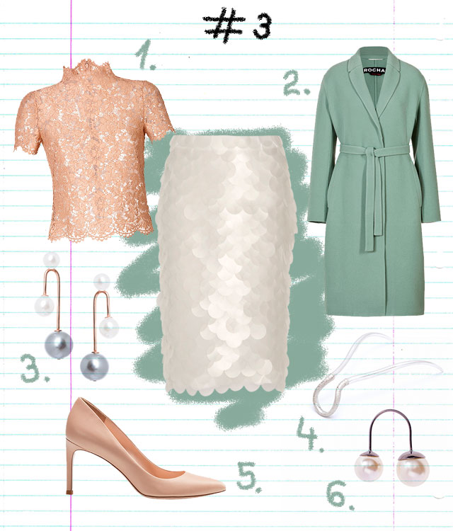 1 вещь, 5 вечеринок: юбка в пайетках Burberry Prorsum (фото 3)