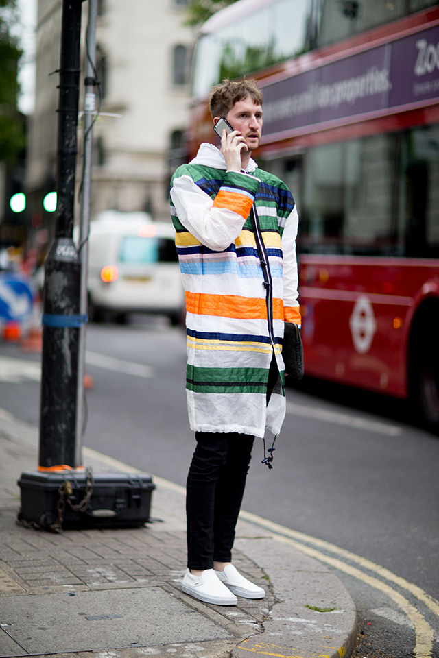 Неделя мужской моды в Лондоне, весна-лето 2016: street style. Часть 1 (фото 6)