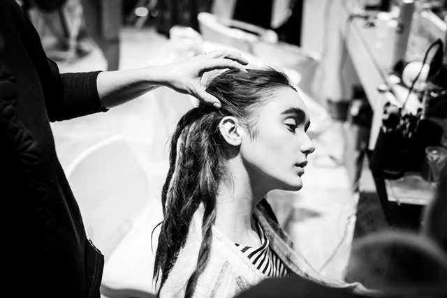 Backstage показа A La Russe, весна-лето 2015 (фото 10)