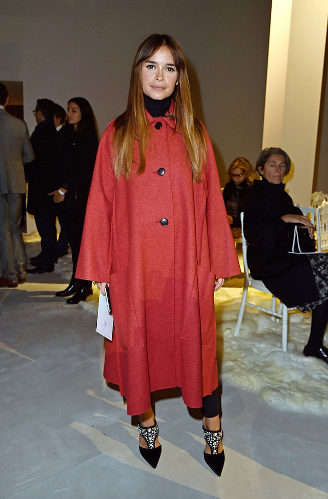 Мирослава Дума Гости показа Giambattista Valli в Париже (фото 1)