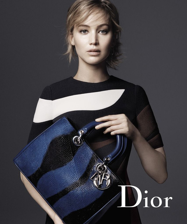 Дженнифер Лоуренс представила осеннюю коллекцию Dior (фото 1)