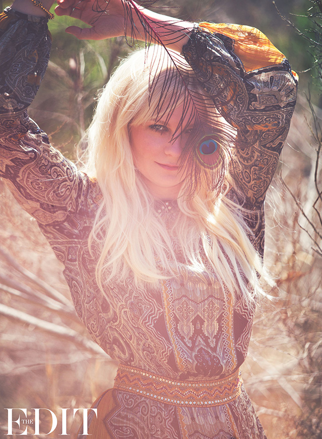 Кирстен Данст в съемке The Edit (фото 6)