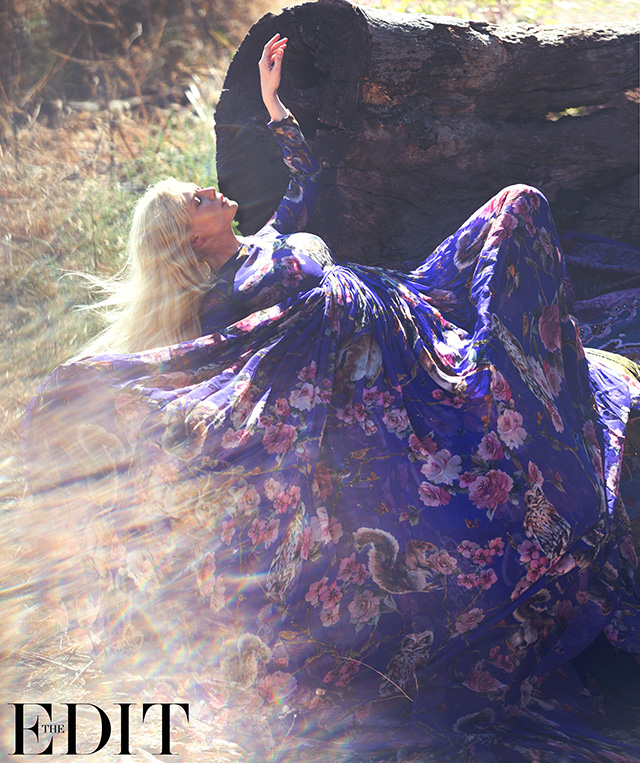 Кирстен Данст в съемке The Edit (фото 5)