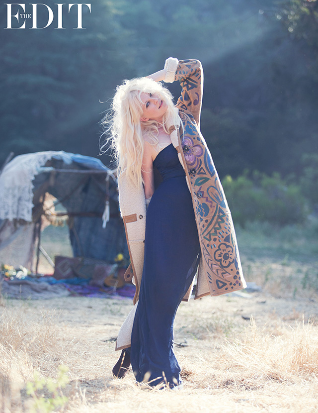 Кирстен Данст в съемке The Edit (фото 7)