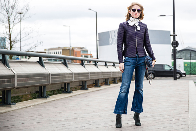 Неделя моды в Лондоне, осень-зима 2016: street style. Часть 2 (фото 4)