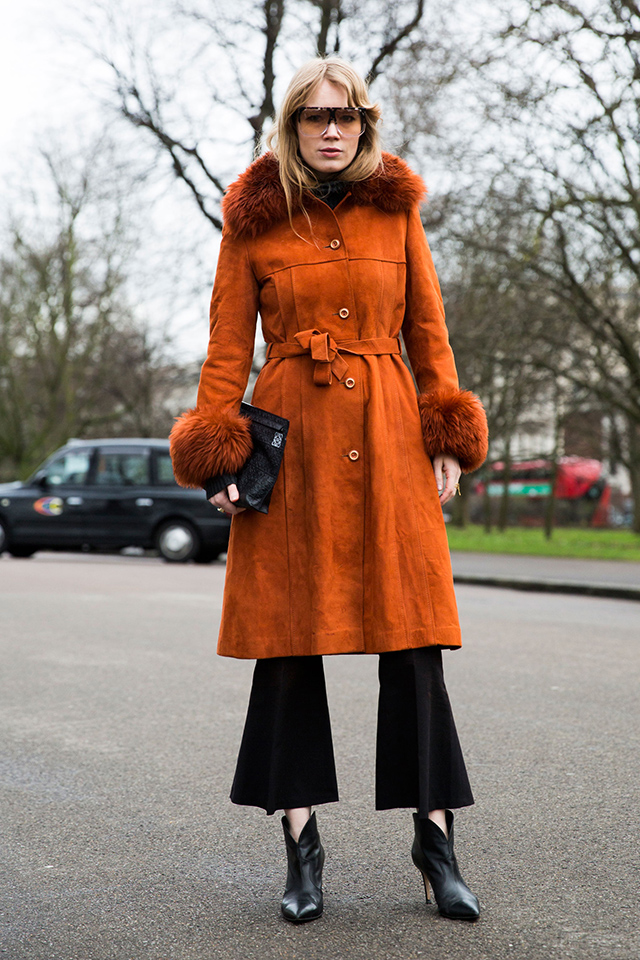 Неделя моды в Лондоне, осень-зима 2016: street style. Часть 2 (фото 5)