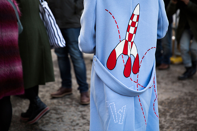 Неделя моды в Лондоне, осень-зима 2016: street style. Часть 2 (фото 13)