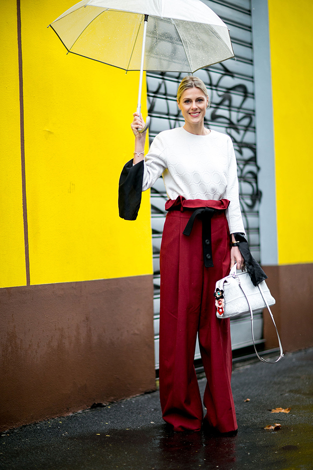 Неделя моды в Милане, осень-зима 2016: street style. Часть 5 (фото 7)