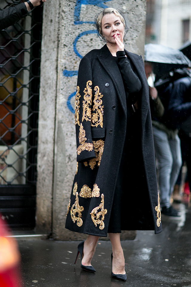 Неделя моды в Милане, осень-зима 2016: street style. Часть 5 (фото 1)