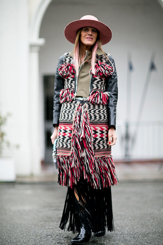 Неделя моды в Милане, осень-зима 2016: street style. Часть 5 (фото 2)