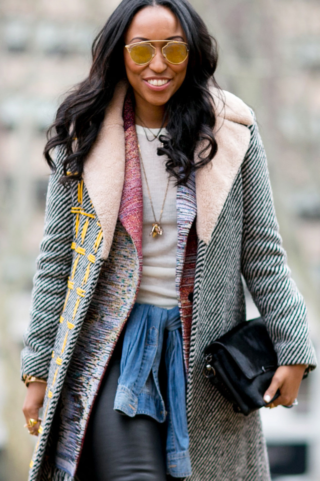 Неделя моды в Нью-Йорке F/W 2015: street style. Часть 1 (фото 3)