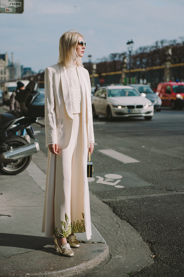 Неделя моды в Париже, осень-зима 2016: street style. Часть 8 (фото 16)