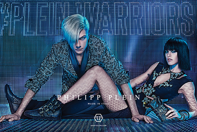 Рекламная кампания Philipp Plein от Стивена Кляйна (фото 3)