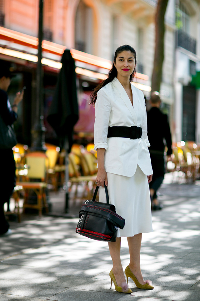 Неделя моды в Париже, весна-лето 2017: street style. Часть 2 (фото 9)