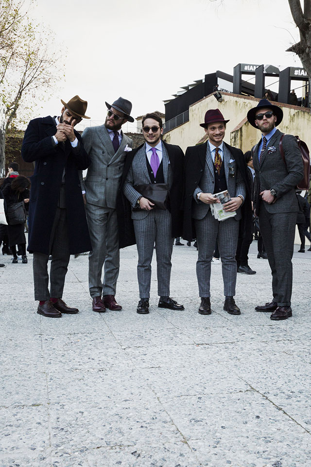Street style на Pitti Uomo, осень-зима 2016. Часть I (фото 1)