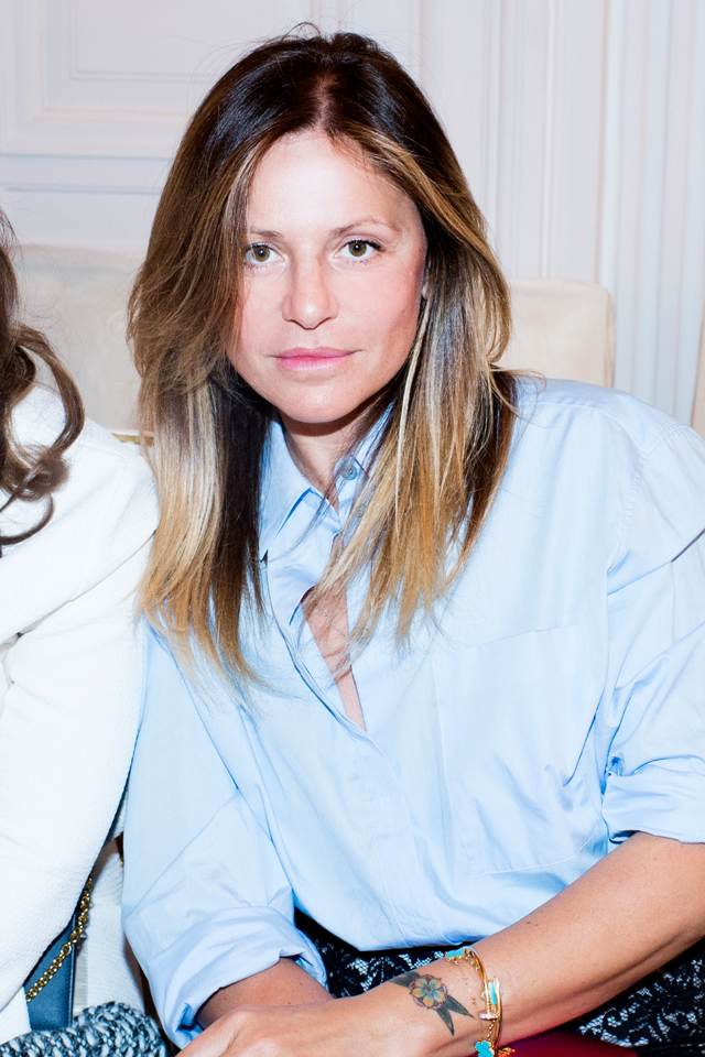 Алла Акперова Гости показа Ester Abner, осень-зима 2015 (фото 12)