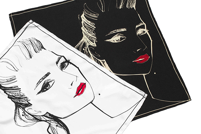 Читаем по губам: рисунки Гаранс Доре в коллекции Equipment (фото 2)