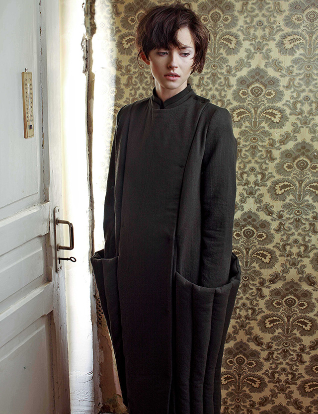 Актриса Тинатин Далакишвили в лукбуке Ria Keburia, осень-зима 2014 (фото 1)