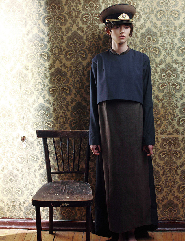 Актриса Тинатин Далакишвили в лукбуке Ria Keburia, осень-зима 2014 (фото 2)