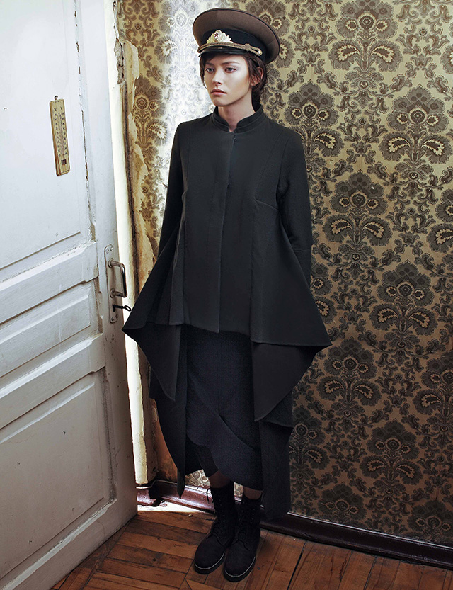 Актриса Тинатин Далакишвили в лукбуке Ria Keburia, осень-зима 2014 (фото 7)