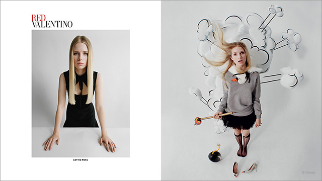 Сестра Кейт Мосс в рекламной кампании Red Valentino (фото 1)