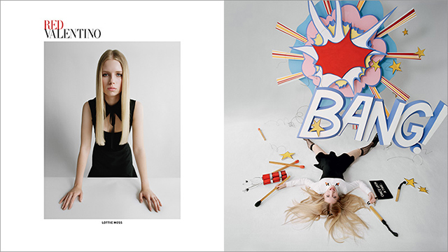 Сестра Кейт Мосс в рекламной кампании Red Valentino (фото 2)