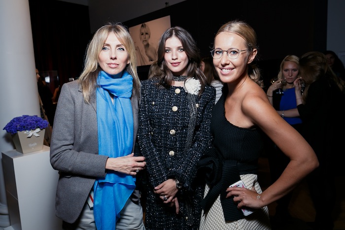 Наташа Поли, Ксения Собчак, Елена Перминова и другие гости Vogue Fashion’s Night Out — 2015 (фото 7)