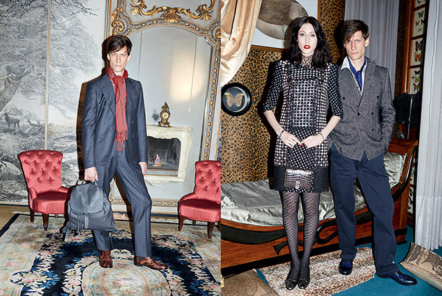 Анна Кливленд и Фредди Драббл в рекламной кампании Bottega Veneta (фото 1)