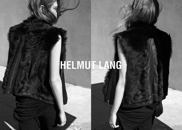 Первый взгляд: рекламная кампания Helmut Lang, весна-лето 2015 (фото 1)
