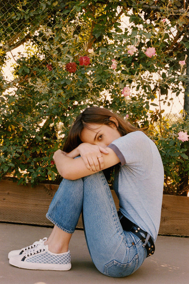 Джиа Коппола в лукбуке совместной коллекции Rodarte x Superga (фото 3)