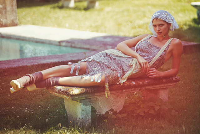 Хана Жирикова в съемке для пятого номера журнала Porter (фото 5)