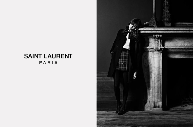 Вторая часть рекламной кампании Saint Laurent, осень-зима 2014 (фото 3)