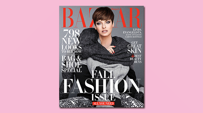 Проект Карин Ройтфельд "Иконы" для Harper's Bazaar получил продолжение