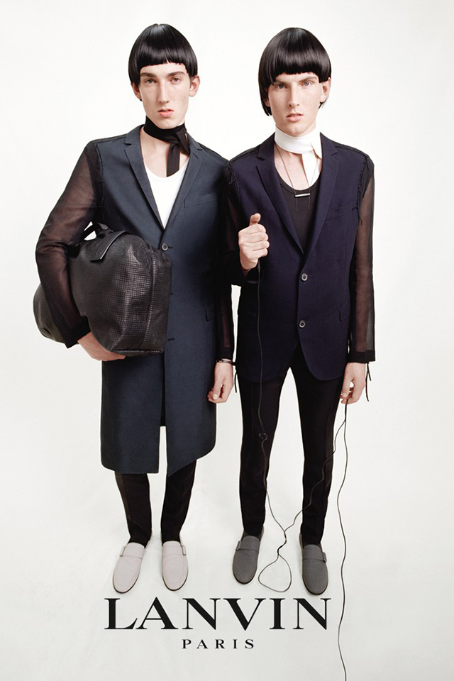 Модели и их дочери в рекламной кампании Lanvin, весна-лето 2015 (фото 4)