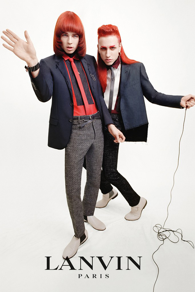 Модели и их дочери в рекламной кампании Lanvin, весна-лето 2015 (фото 3)